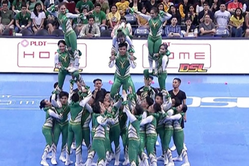 WATCH: FEU Cheering Squad's 'magical' Routine | ABS-CBN News