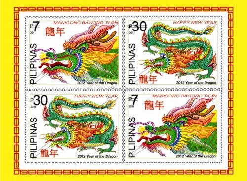 Dragon stamps for Chinese New Year released | ABS-CBN News