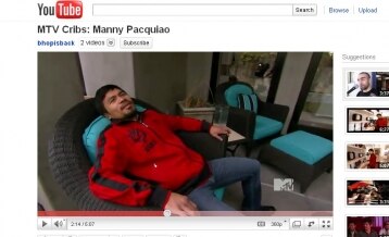 Manny Pacquiao S Mtv Cribs Appearance Now Viral On Youtube Abs