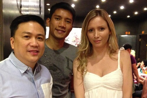 Meet James Yap S Italian Girlfriend ABS CBN News   072213 Jamesgf 