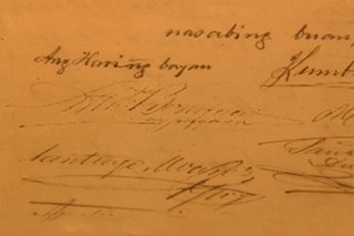 ANCXclusive: Government asks Leon Gallery to stop sale of wartime objects and Bonifacio documents
