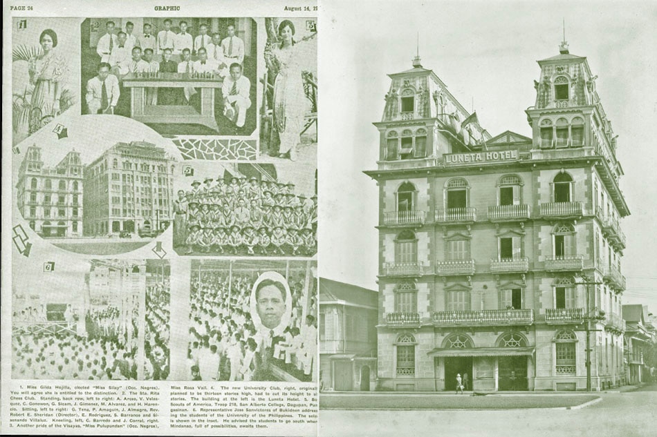 Architecture of memory: a brief history of the Luneta Hotel 4