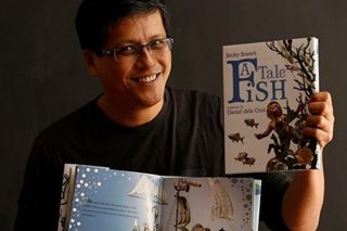 By blending children's books and art, Gigo Alampay allows kids to learn hard truths