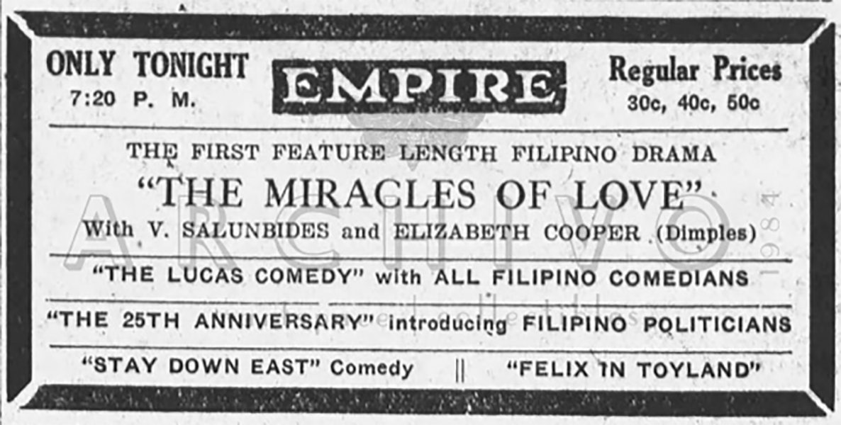 How the early Pinoy films found a second home in Hawaii and ignited an industry 10