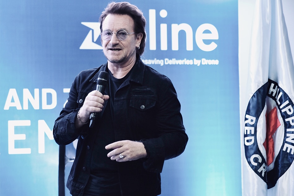 “Where you live should never decide whether you live,” says Bono on blood delivery service by drone 4