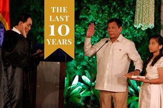The decade in politics: The rise of Rodrigo Duterte and the search for a new boss