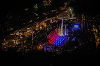 LOOK! Manila’s P40M musical dancing fountain at Andres Bonifacio monument is here