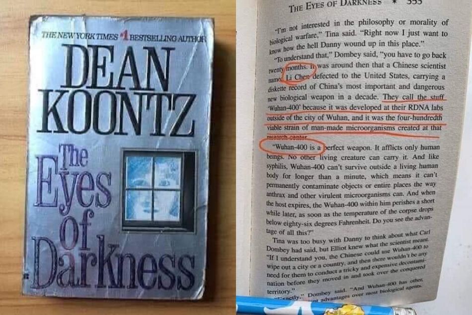 Did this 1981 Dean Koontz novel really predict the birth and spread of Coronavirus? 2