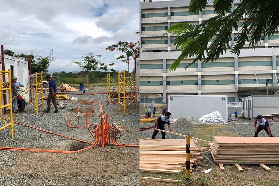 This COVID-19 hospital in Sta. Rosa, Laguna was built in 27 working days 6