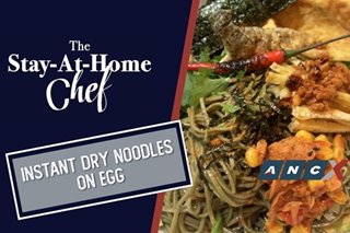 Chef JP Anglo makes his very own foolproof version of “instant” noodles | The Stay-at-home Chef