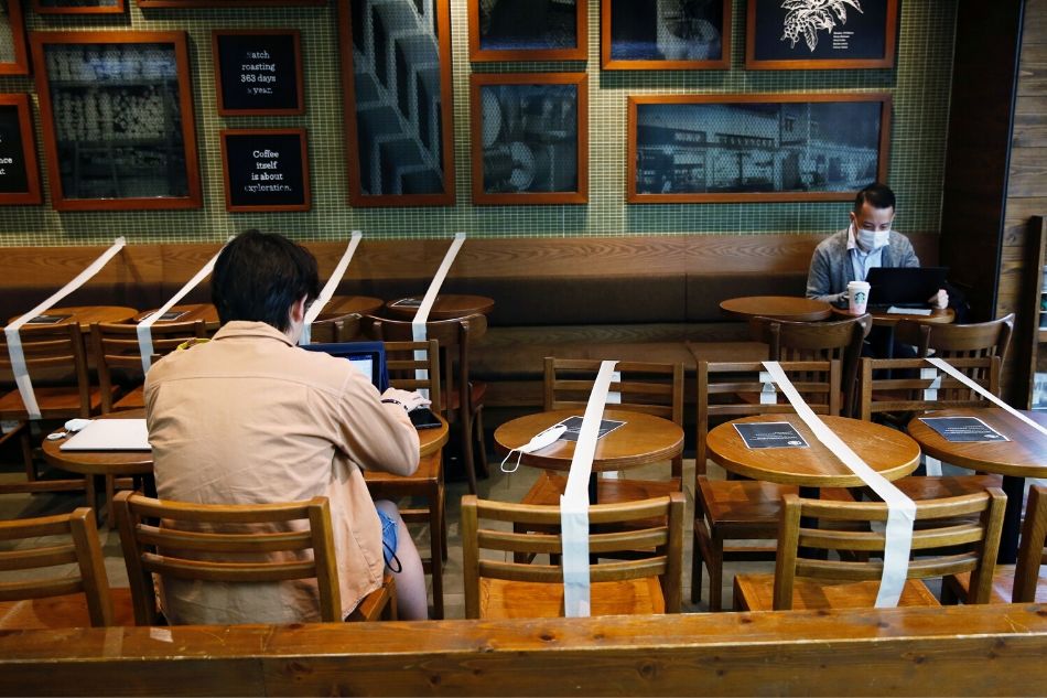 IN PHOTOS: This is what restaurants around the world look like as they open up after lockdown 9