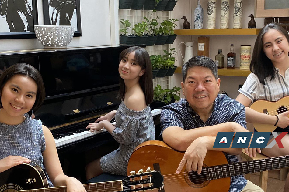 Back in the habit: Binalot&#39;s CEO dusted off his old guitar and now jams with the family after dinner 2
