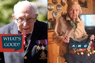 War veterans and centenarians raise funds in the battle against COVID