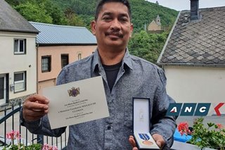 From dishwasher to ‘the good life’: meet the Pinoy who got a medal from the Duke of Luxembourg