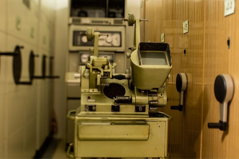 IN PHOTOS: Inside the basement office that rescues Pinoy movies for the next generation 14