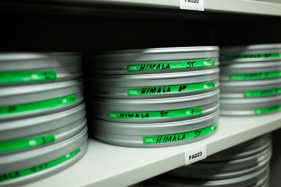 IN PHOTOS: Inside the basement office that rescues Pinoy movies for the next generation 25