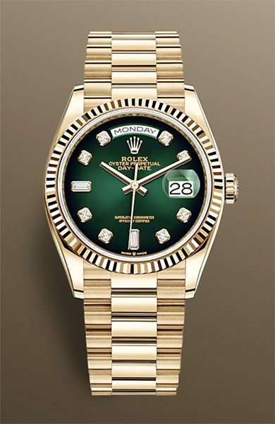 All 100 pieces of this funny homage to the Rolex “President” sold out in just one day 3
