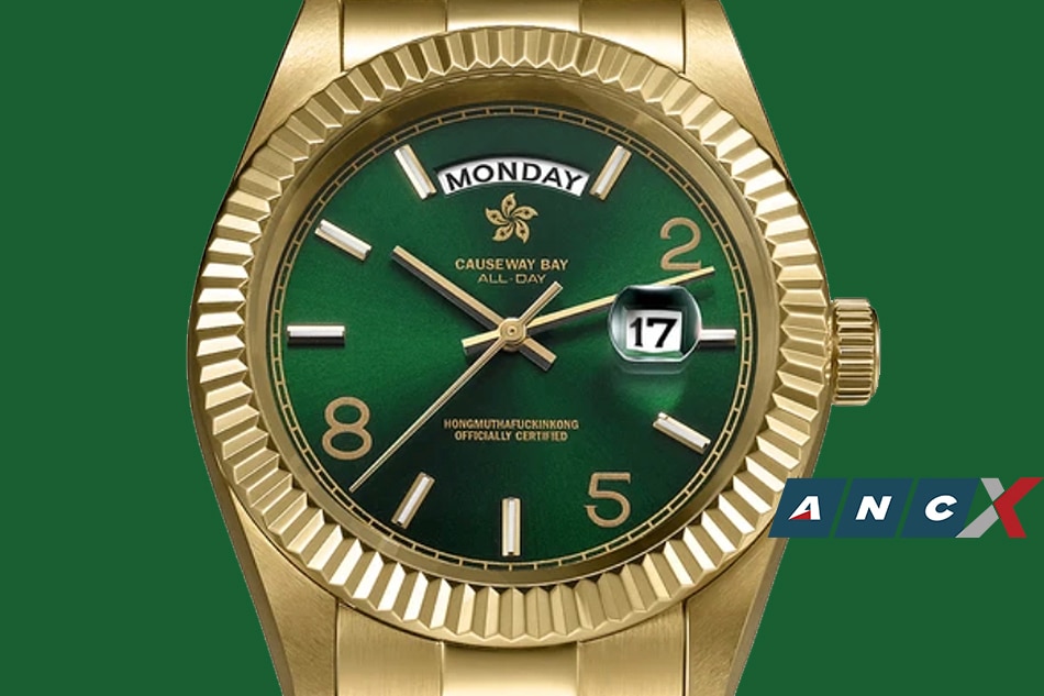 All 100 pieces of this funny homage to the Rolex “President” sold out in just one day 2