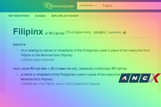 The new word for ‘Filipino’ has just been included in a dictionary—and many are not happy