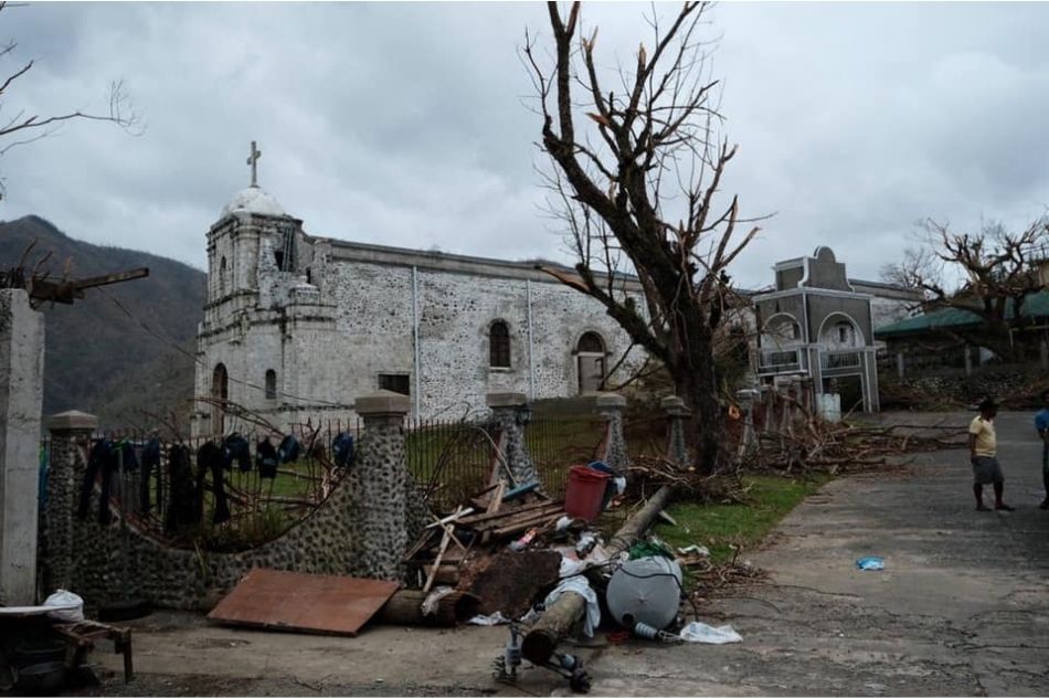 LOOK! The oldest church in Catanduanes, before and after super typhoon Rolly 3