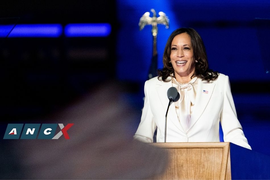 Kamala Harris in a white suit, dressing for history 2