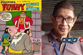 At 80, Funny Komiks cartoonist Roni Santiago is still working and making people laugh