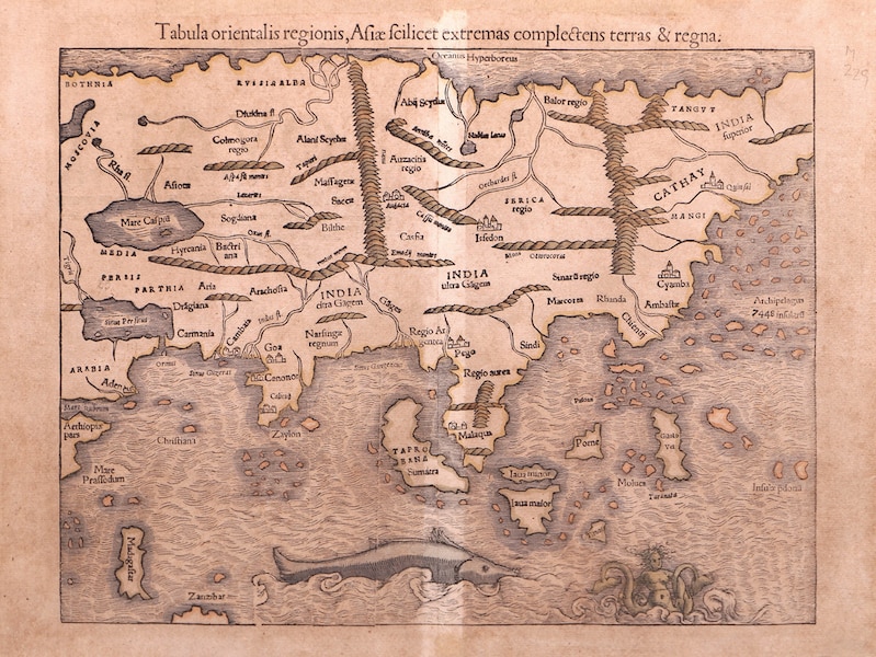 This rare map of Asia was first to herald the presence of the Philippines in the Pacific Ocean 3