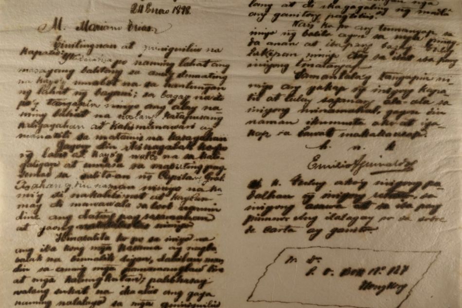 This rare compilation of Aguinaldo’s letters reveals his fears, strategies about revolution 3