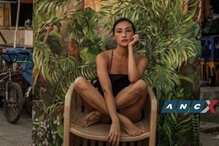Solenn Heussaff gets flak for posing in slum area with her plush rug