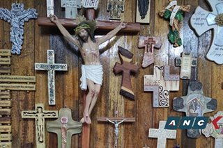 LOOK! A priest’s collection of more than 200 crosses