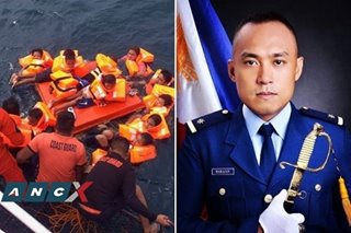 Filipino coast guard officer who saved 62 lives at sea receives international award