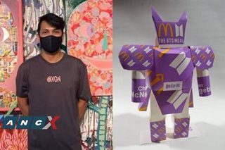 This Filipino-made toy robot created from BTS meal packaging is going viral