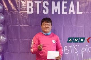 The ARMY strikes again: BTS fans raise P45,000 for kind food delivery driver