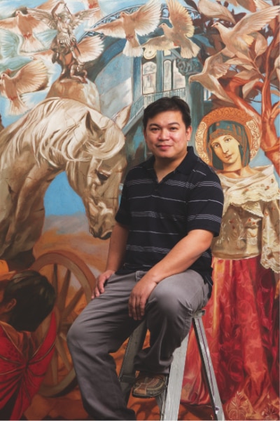 This artist re-envisioned Juan Luna&#39;s Spoliarium for current times 3