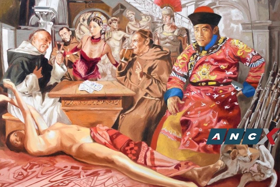 This artist re-envisioned Juan Luna's Spoliarium for current times