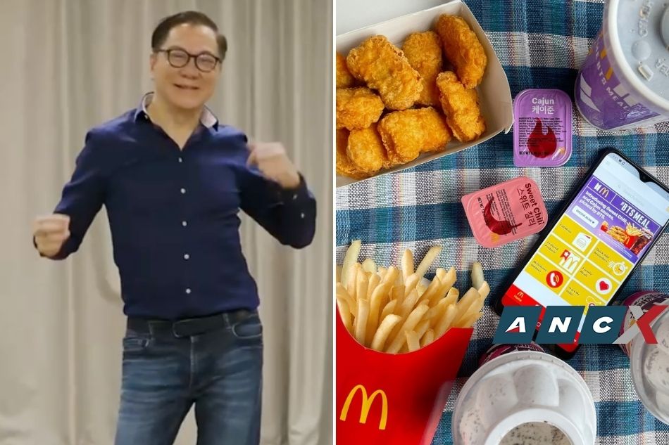 WATCH: Billionaire Andrew Tan celebrates BTS Meal success with his own dance video
