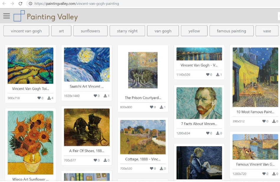 Hilario’s work with Van Gogh paintings