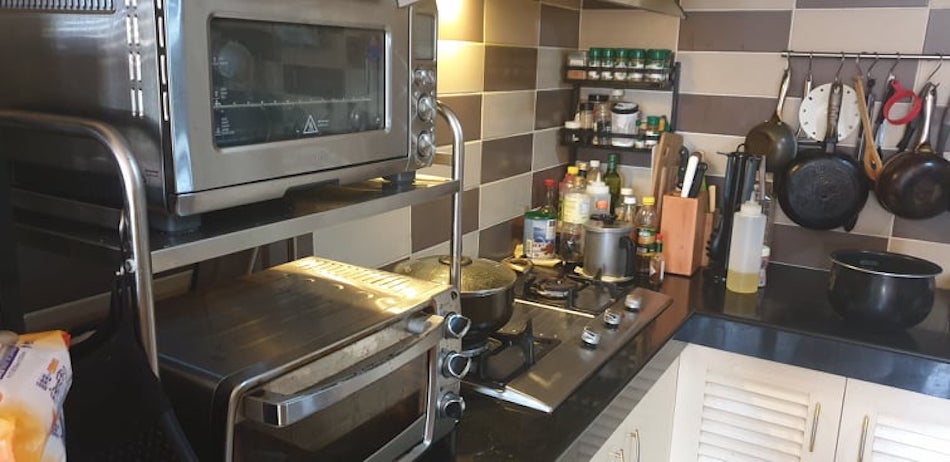 Ronnie Holmes' home kitchen