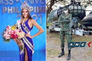 New Miss Universe PH is now a naval reserve sergeant 