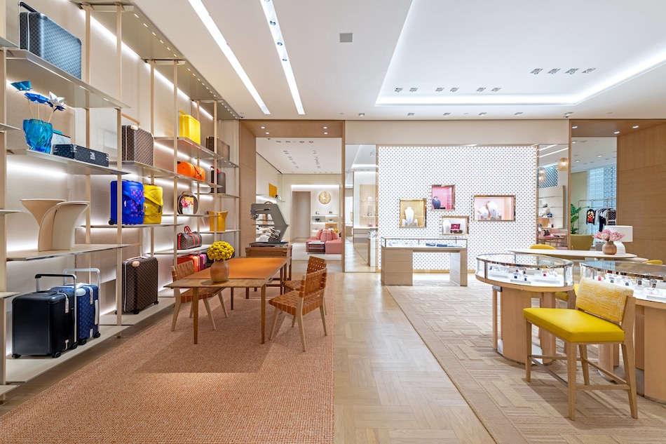 Biggest Louis Vuitton store in PH has Filipino touches