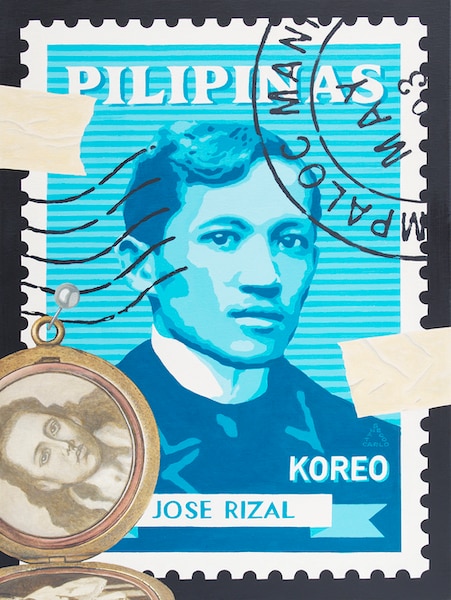 Rizal Stamp – “Locket” by Carlo S. Tanseco