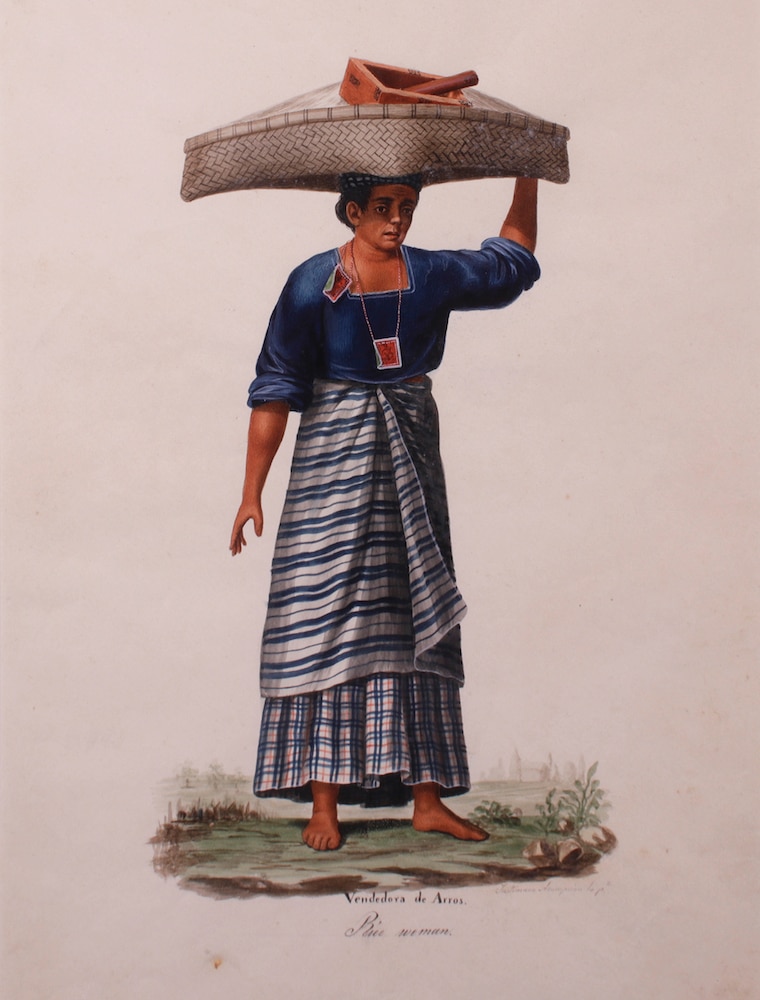 Vendedora de Arros. Rice Woman