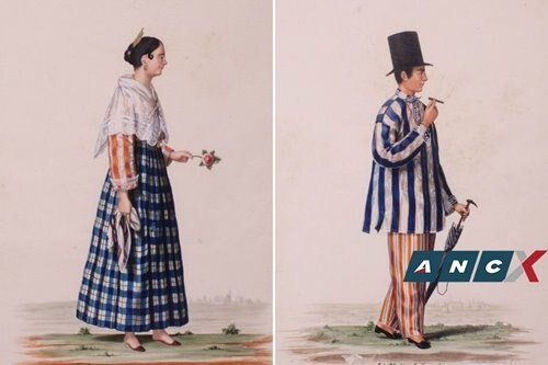 Rare paintings show how well 19th c. Pinoys dressed 