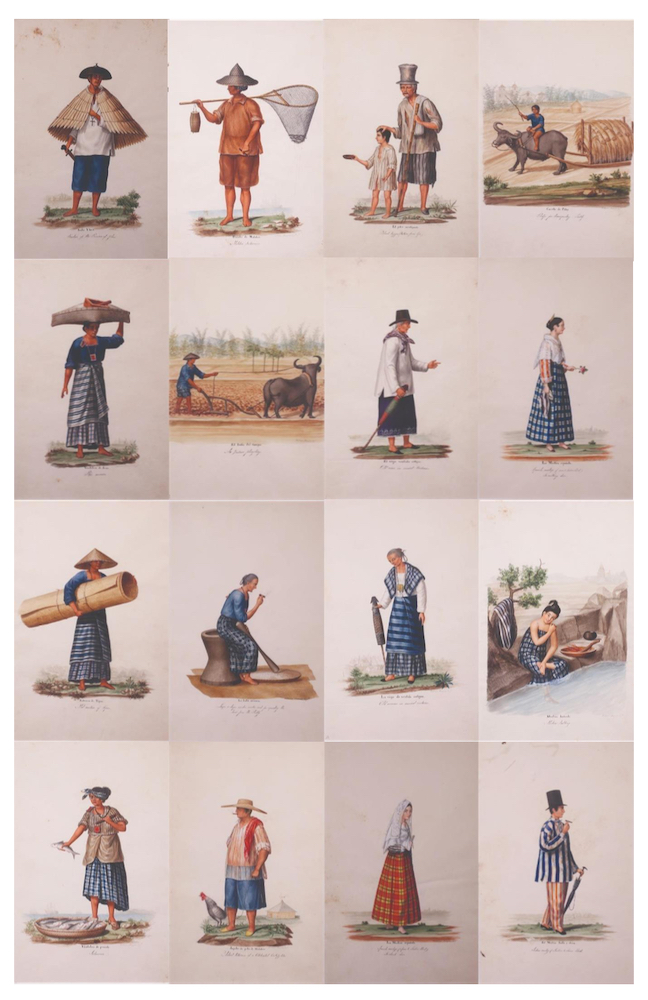 Rare paintings show how well 19th c. Pinoys dressed 3