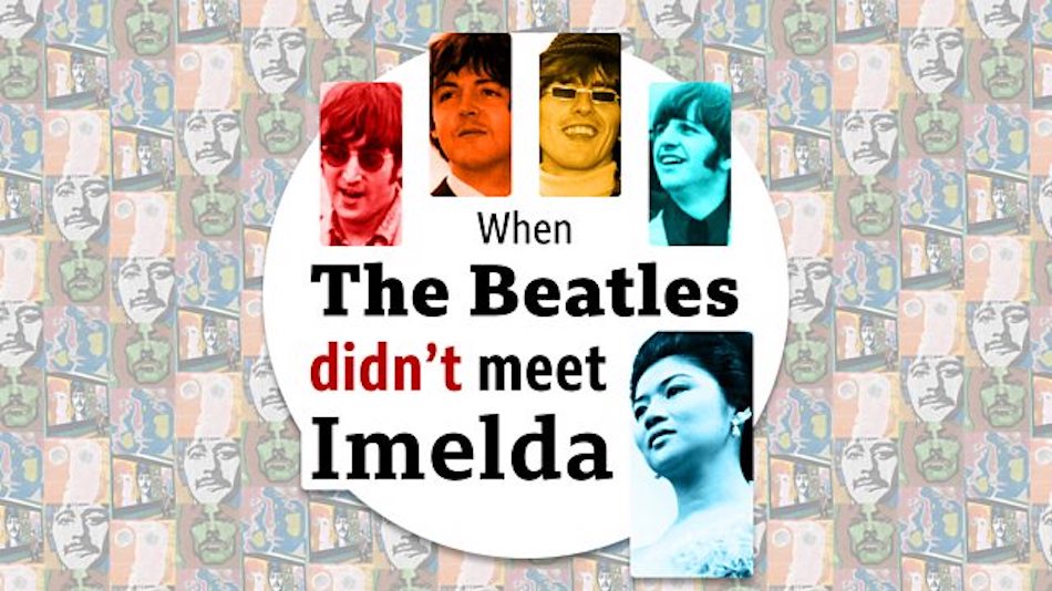 Beatles and Imelda Marcos