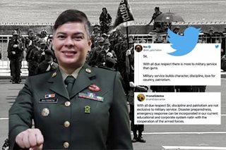 Netizens react to Mayor Sara’s military service idea