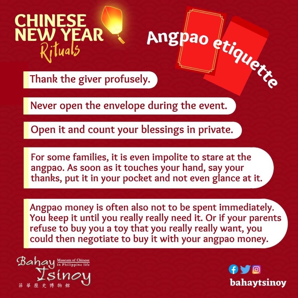 Ang Pao etiquette