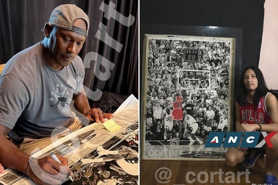 Pinoy painting now worth 40M after Michael Jordan signs it | ABS-CBN News