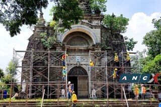 Conservation work on La Loma chapel facade almost done 