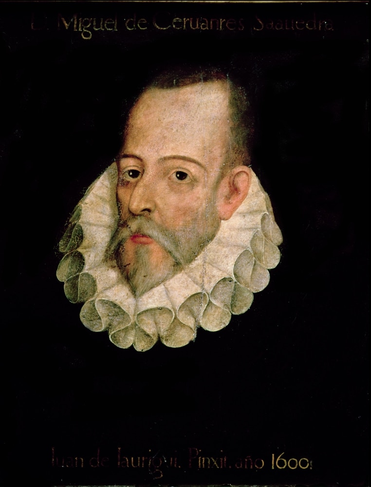 Portrait of Miguel de Cervantes y Saavedra